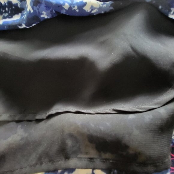 Ralph Lauren Bell Sleeve Flowered Shirt Dress Size 16 - Picture 9 of 13